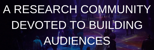 A research community devoted to building audiences