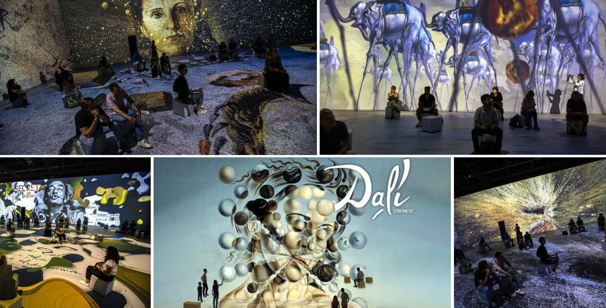 Image of Salvador Dali Immersive Exhibit